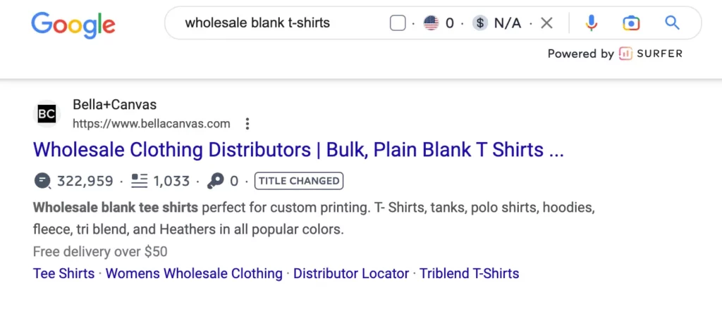 google wholesale blank t shirts